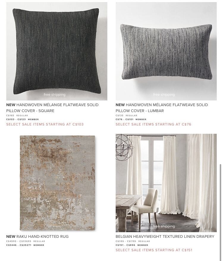 Restoration hardware